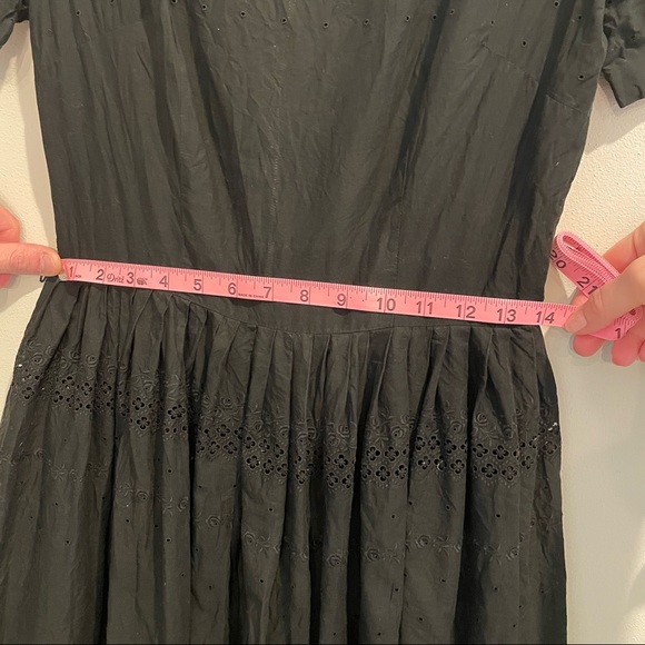 L’AIGLON Vintage 1950s Fit and Flare Embroidered Dress - Picture 16 of 16